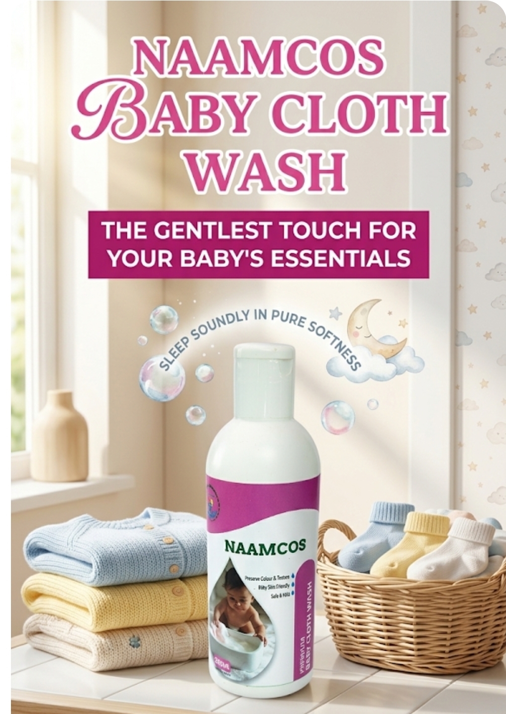 BABY CLOTH WASH 230ML